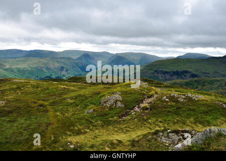 Der Patterdale Fells von Glenridding Dodd Stockfoto