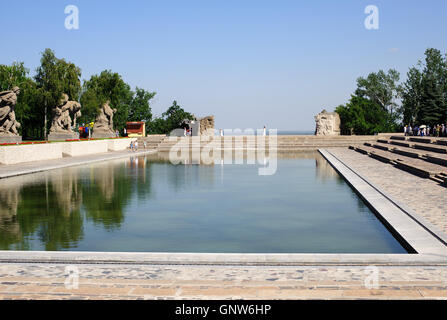 Ein Denkmal-Komplex zum Gedenken an die Schlacht von Stalingrad Stockfoto