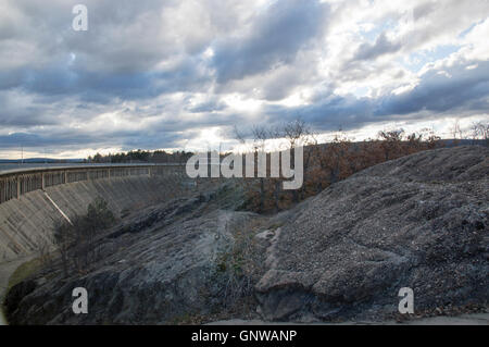 Stausee Stockfoto