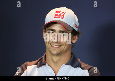 Monza, Italien. 01. Sep, 2016. Formel 1 Grand Prix von Italien, Fahrer an- und Pressekonferenz Tag. Scuderia Ferrari – Kimi Räikkönen Credit: Aktion Plus Sport/Alamy Live-Nachrichten Stockfoto