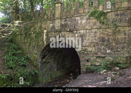 Sapperton Kanal Tunnel 'Daneway Eingang' auf der Themse und Severn Kanal, Gloucestershire, England, UK Stockfoto