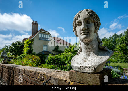 Charleston Farmhouse, die Heimat der Bloomsbury Group in East Sussex. Stockfoto