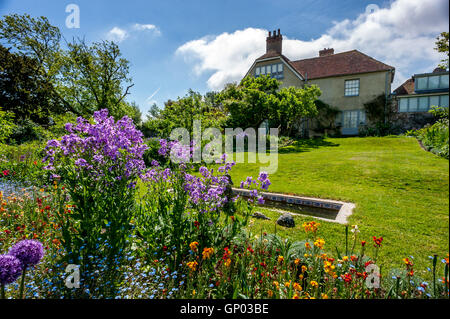 Charleston Farmhouse, die Heimat der Bloomsbury Group in East Sussex. Stockfoto