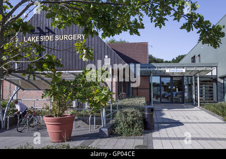 Lakeside Chirurgie, Corby. Stockfoto