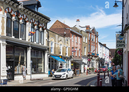 Guildford Street, Chertsey, Surrey, England, Vereinigtes Königreich Stockfoto