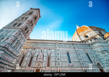 Zentralen Dom in Florenz Stockfoto