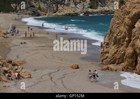 Potistika Strand, Pelion, Griechenland. Stockfoto