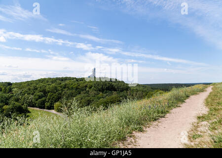 Spionage-Station am Teufelsberg in Berlin Stockfoto