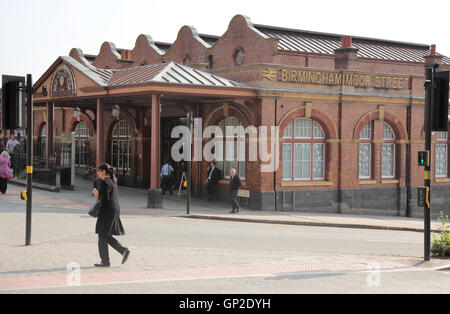 Moor street Bahnhof Birmingham Stockfoto