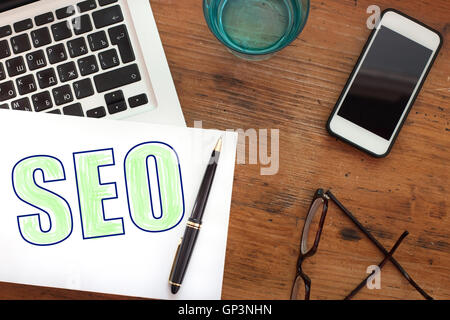 SEO-Konzept Stockfoto