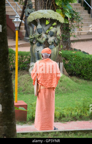 Sivananda Yoga Vedanta Dhanwantari Ashram, Neyyardam, Indien Stockfoto