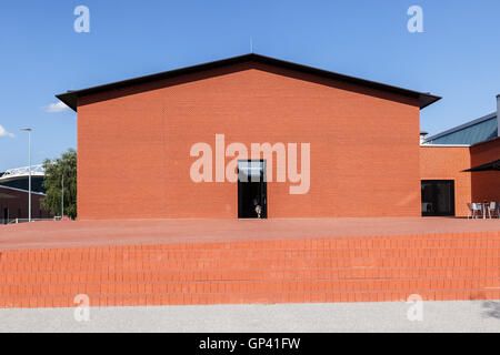 Vitra Campus von den Architekten Herzog & de Meuron Schaudepot. Weil am Rhein, Deutschland. Stockfoto