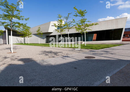 Feuerwache von Architekt Zaha Hadid. Vitra Campus, weil am Rhein, Deutschland. Stockfoto