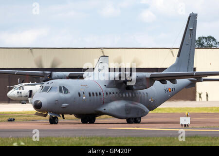 Spanische Luftwaffe (Ejército del Aire) CASA C - 295M militärische Frachtflugzeuge Stockfoto