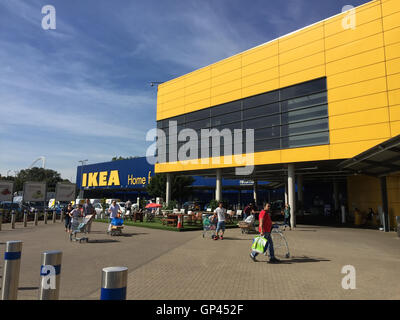 IKEA Einrichtungshaus in Theale in der Nähe von Reading, Berkshire. Foto Tony Gale Stockfoto