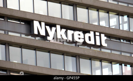 NYKREDIT Hauptsitz in Kopenhagen, Dänemark. Foto Tony Gale Stockfoto