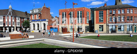 Der Jubilee Square, Leicester City, Leicestershire, England; Großbritannien; UK Stockfoto