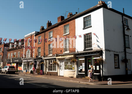 High Street, Upton-auf-Severn, Worcestershire, England, UK Stockfoto