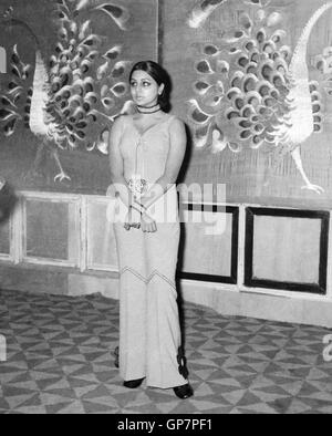 Neetu Singh, indische Filmschauspielerin, Neetu Singh Kapoor, Inder, bollywood-Schauspielerin, Indien, Asien, altes Bild des Jahrgangs 1900 Stockfoto