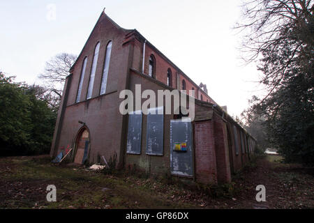 Außendarstellung des Severalls Krankenhaus Kapelle, Colchester Essex, UK Stockfoto