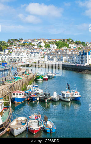 Brixham Harbour Brixham Devon Fischerboote am Brixham Quay Brixham Harbour Brixham Devon England GB Europa Stockfoto