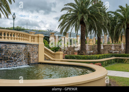 Das renovierte Seppeltsfield Weingut Komplex im Barossa Valley, South Australia, Australien. Stockfoto