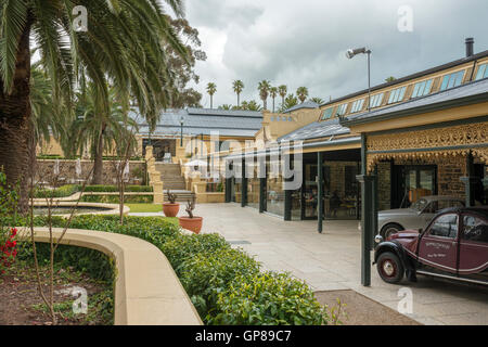 Das renovierte Seppeltsfield Weingut Komplex im Barossa Valley, South Australia, Australien. Stockfoto