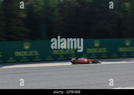 Monza, Italien. 01. Sep, 2016. Formel 1 Grand Prix von Italien, freie übe Tag. Scuderia Ferrari SF16-H – Sebastian Vettel. Bildnachweis: Aktion Plus Sport/Alamy Live-Nachrichten Stockfoto