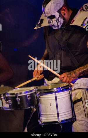 Hull, Großbritannien. 2. September 2016. Kampf der Drums, Freiheit Festival, Hull, UK Credit: Matthew appleyard/alamy leben Nachrichten Stockfoto