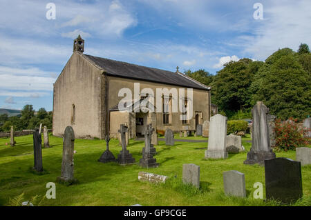 Die Pfarrei Kirche St.Michael am Whitewell in den Wald von Bowland Stockfoto