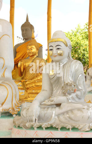 Der Marmor Statue von Buddha in Thailand. Stockfoto