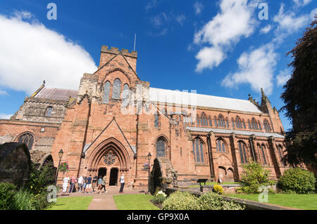 Das südliche Querschiff der Carlisle Kathedrale, Cumbria, England, UK Stockfoto