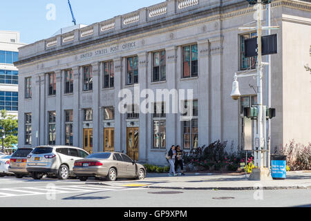 Die historische United States Post Office in der Innenstadt von Yonkers, New York. Stockfoto