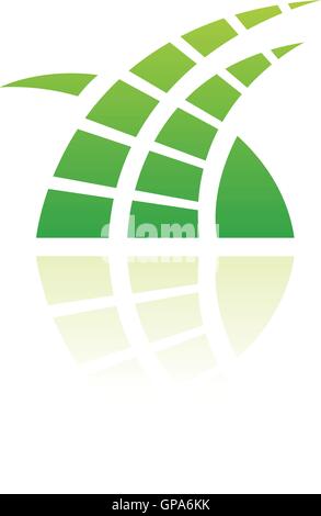 Natur-Element Logo Symbol und Gestaltungselement Stock Vektor