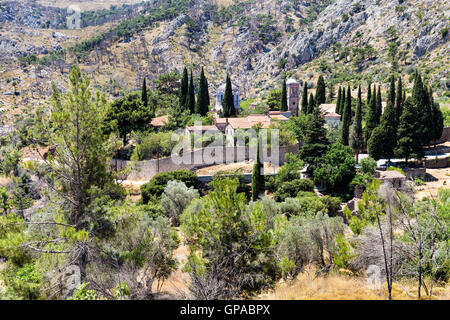 Neues Kloster Nea Moni ist ein 11. Jahrhundert Kloster auf der Insel Chios, Griechenland Stockfoto