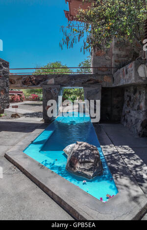 Frank Lloyd Wright School of Architecture, Taliesin West befindet sich am Boulevard von Frank Lloyd Wright in Scottsdale, Arizona, Stockfoto