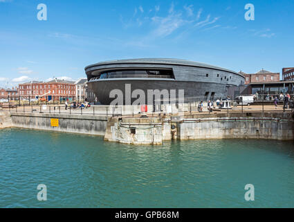 Das Mary Rose Museum in Portsmouth Historic Dockyard Portsmouth England Stockfoto