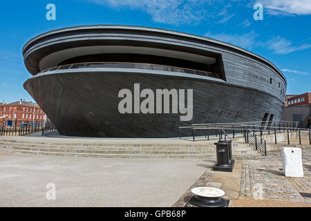 Das Mary Rose Museum in Portsmouth Historic Dockyard Portsmouth England Stockfoto