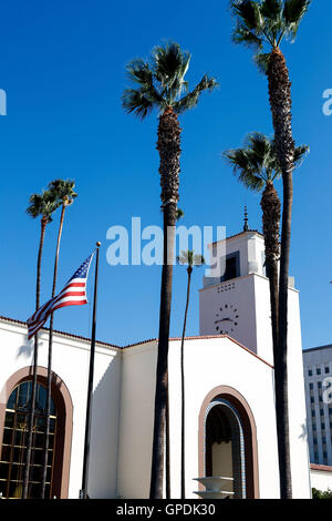 Union Station, Los Angeles, California, Vereinigte Staaten von Amerika Stockfoto