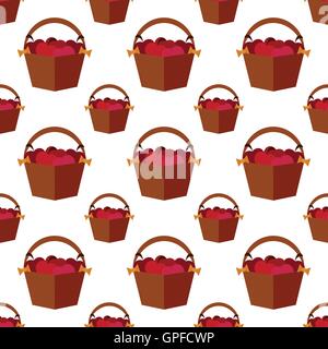 nahtlose Muster am Thanksgiving Day. Vektor. flache Stock Vektor