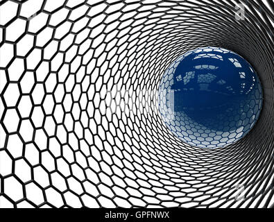 3D Illustration der Würfel als einen Hintergrund Stockfoto