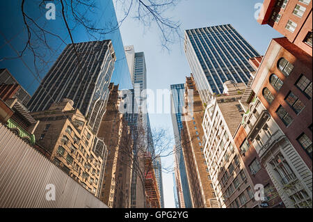 Reflexionen von New York Stockfoto