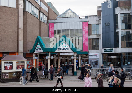 Das Westgate Einkaufszentrum in Oxford (abgerissen im Jahr 2016), Vereinigtes Königreich Stockfoto