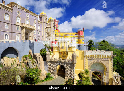 Pena-Palast, Sintra, Portugal Stockfoto