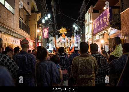 Kitazawahachiman Jinja, Annual Festival, Setagaya-Ku, Tokio, Japan Stockfoto