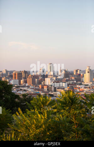 Simbabwe-Harare Hauptstadt, Stadtansicht Stockfoto