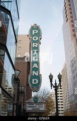 Arlene Schnitzer Concert Hall, Portland, Oregon USA Stockfoto