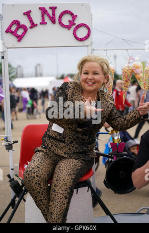 London, UK. 3. September 2016. Sadiq Khan besuchen Sie die National Paralympic Day und Liberty-Festival auf der Queen Elizabeth Olympic Park, UK. Bildnachweis: Siehe Li/Alamy Live News Stockfoto