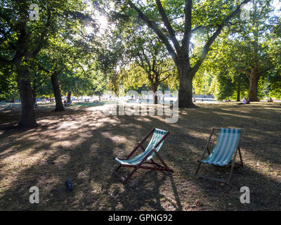 Spätsommer in St James Park, London Stockfoto