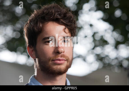 Patrick Kingsley, der Guardian-Korrespondent, auf dem Edinburgh International Book Festival. Edinburgh, Schottland. 20. August 2016 Stockfoto